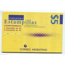 ARGENTINA 1995 GJ CARNET 2703A (1) COMPLETO NUEVO MINT U$ 32
